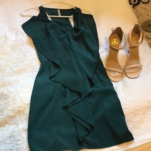 Solemio green dress
